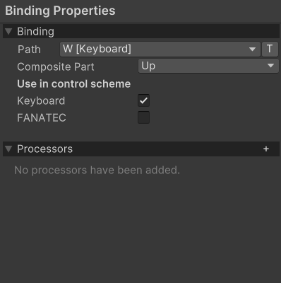 Right Pane (Binding)