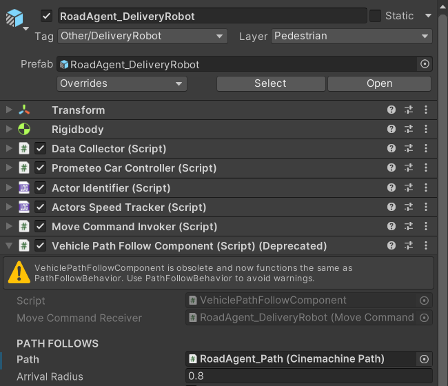 image/gif of assigning path to agent