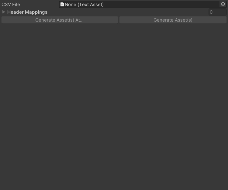 CSV Curve Mapper Editor