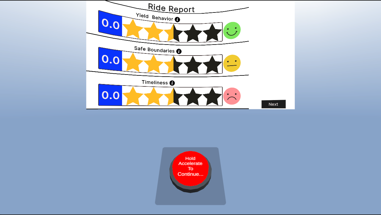 A curved screen showing a UI Toolkit document in a VR scene