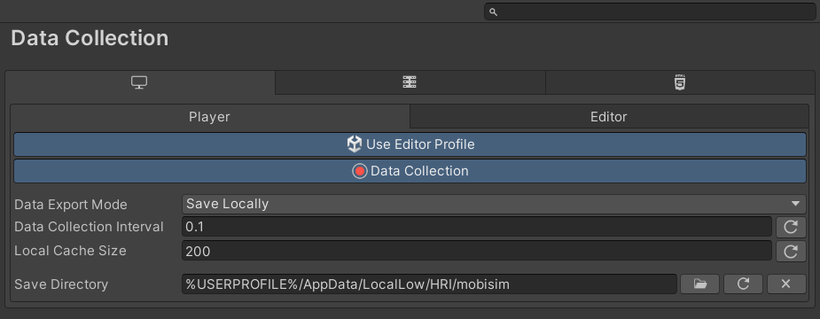 Data Collection Setting