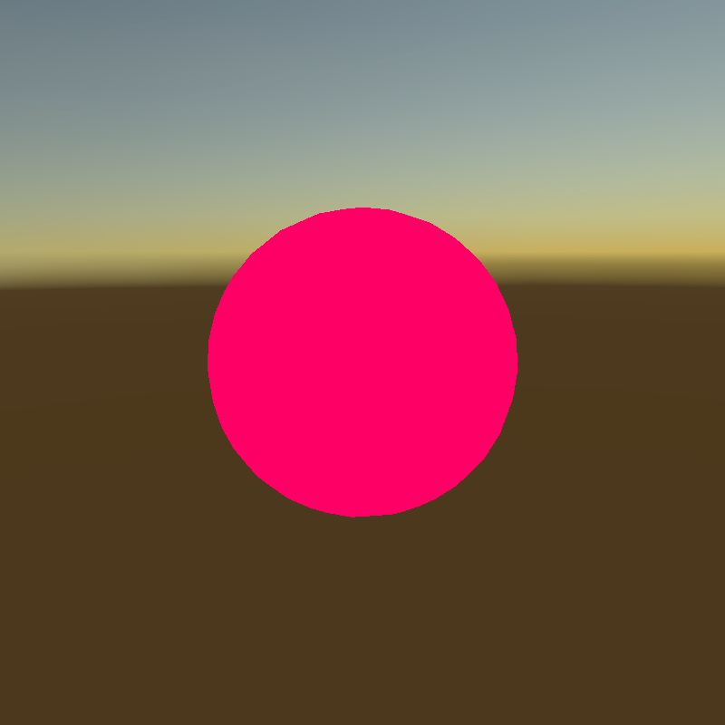 Image of Fixation Point Pink Sphere