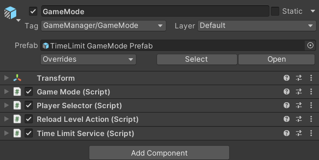 Player Selector in Mountain View Hierarchy
