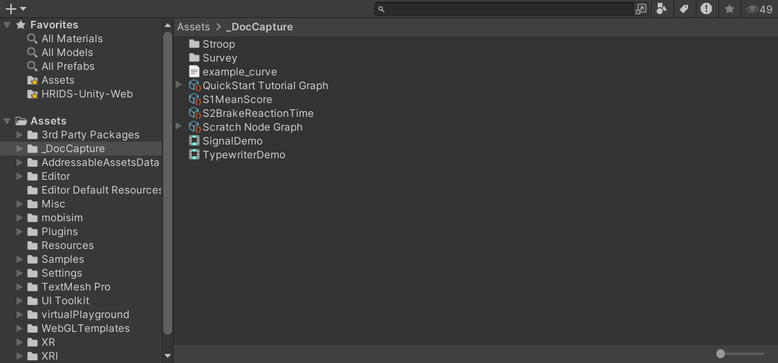 Folder location