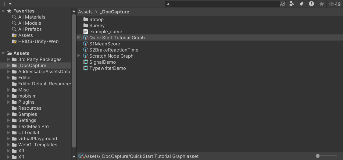 Named Scene Graph asset