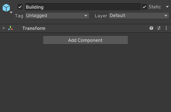 Image of The Static Editor Flags checkbox and drop-down menu