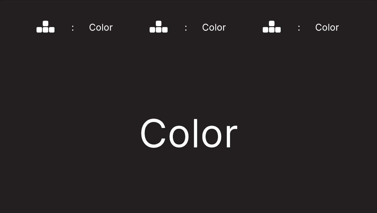 image of Stroop Test Scene opened in Editor