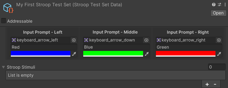 Image of Input Prompt - Right in Inspector
