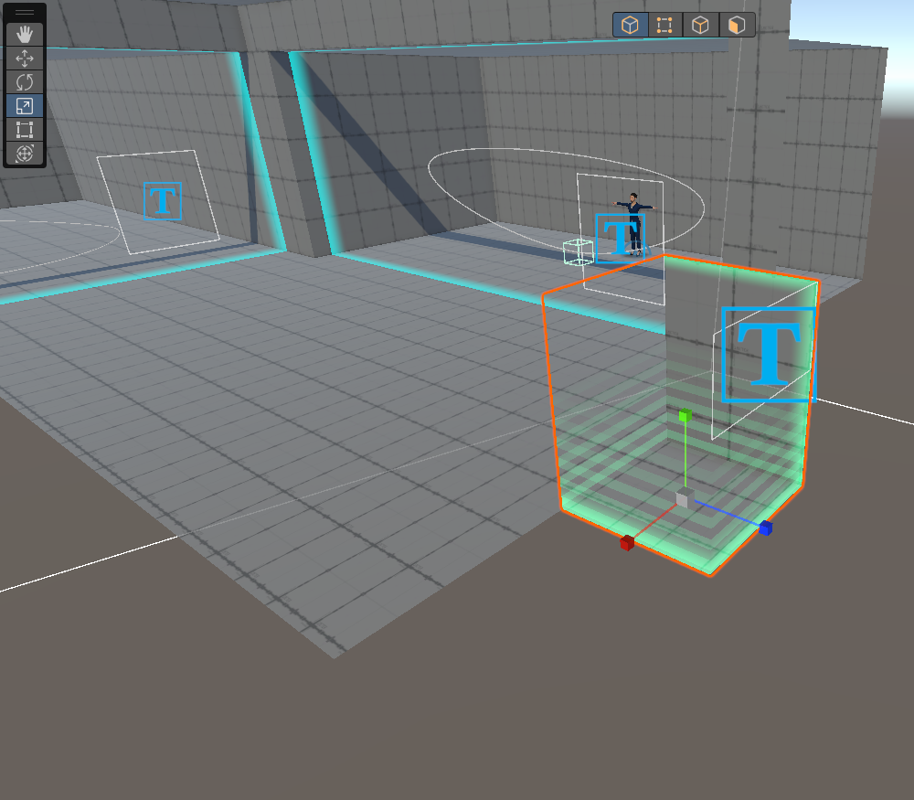 Image of Scale Tool selected